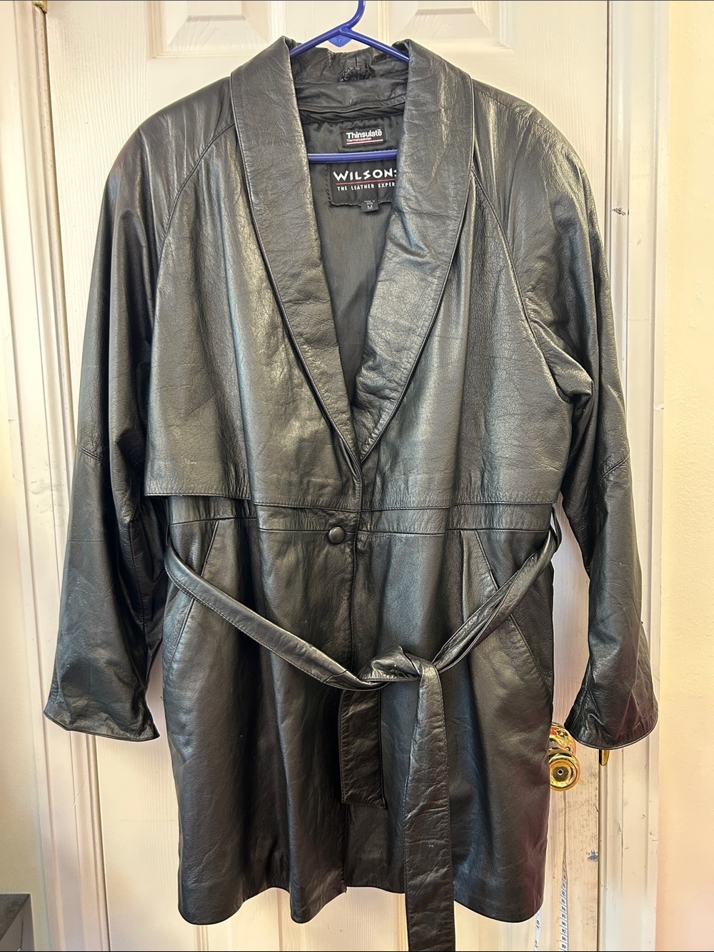 Leather duster